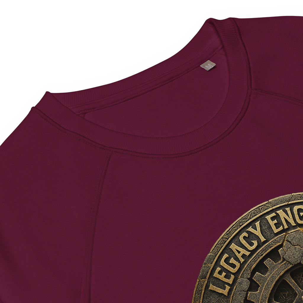 Organic Raglan Sweatshirt | Bloodline Legacy Engine