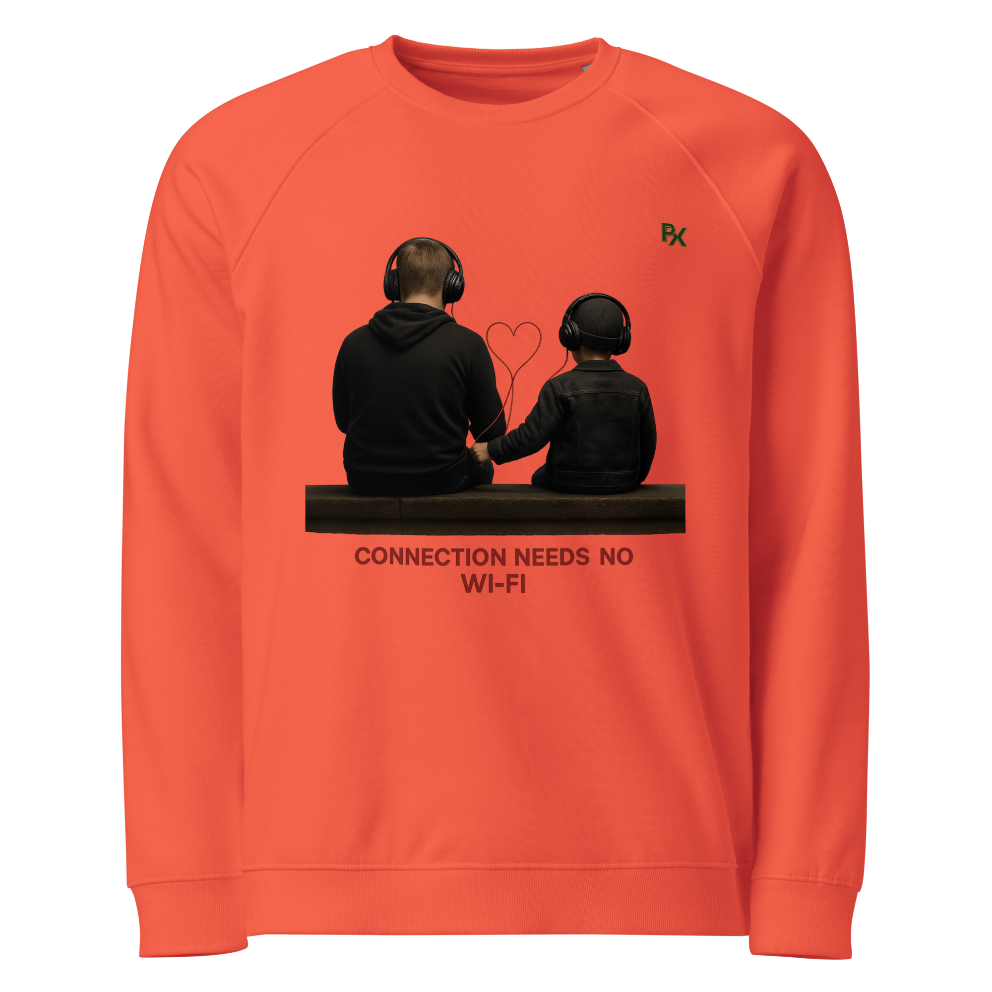 Organic Raglan Sweatshirt | Bloodline Connection