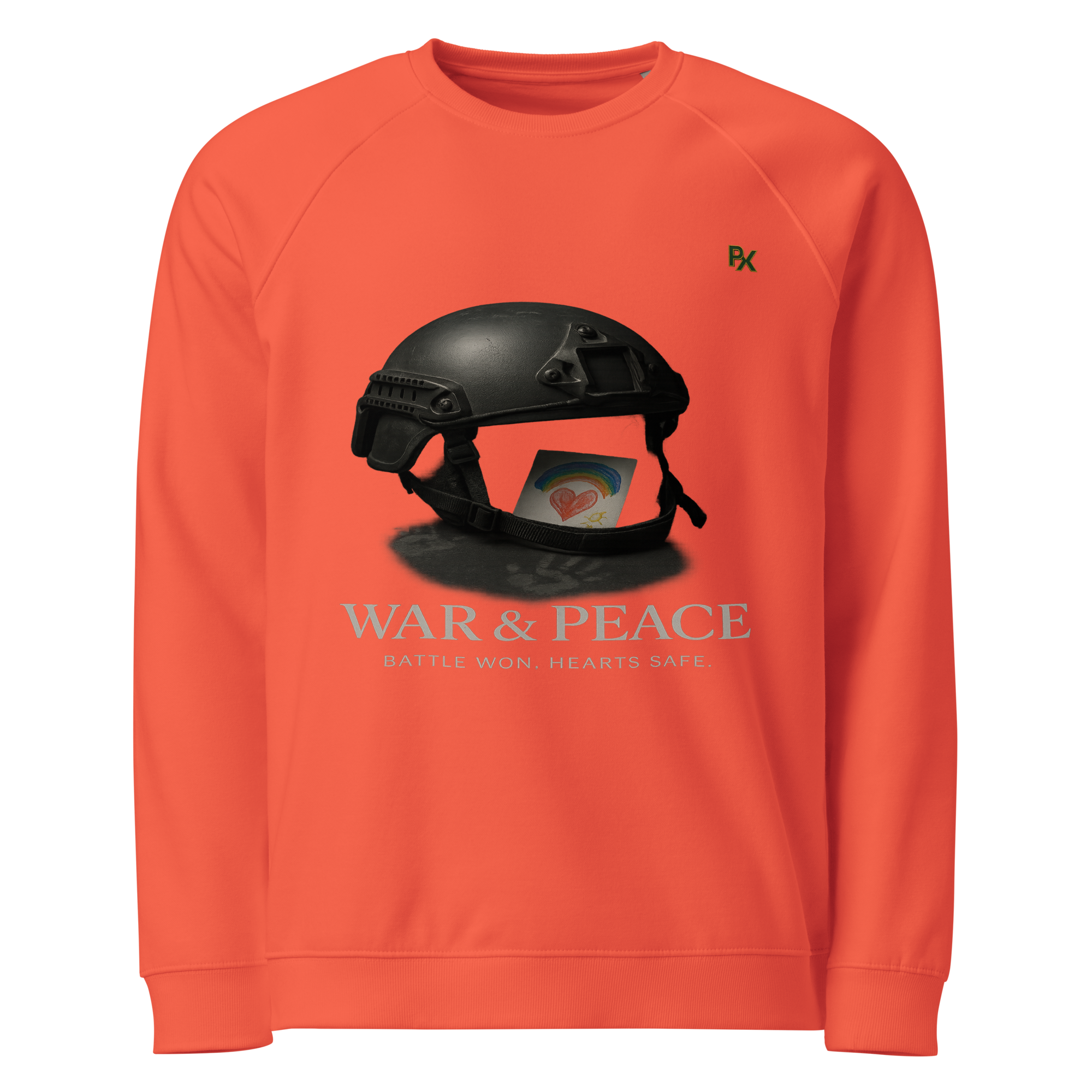 Organic Raglan Sweatshirt | Bloodline War&Peace