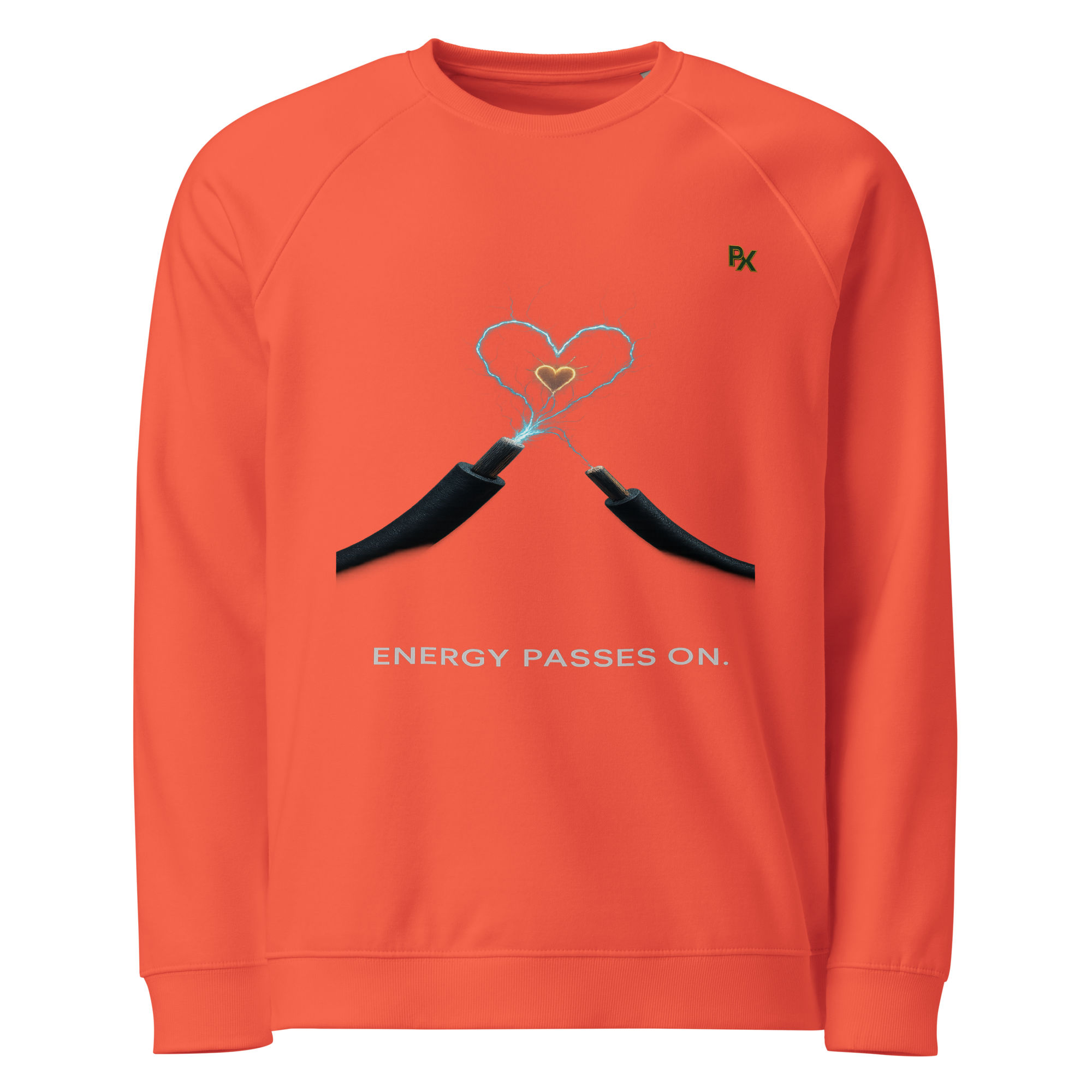 Organic Raglan Sweatshirt | Bloodline Energy