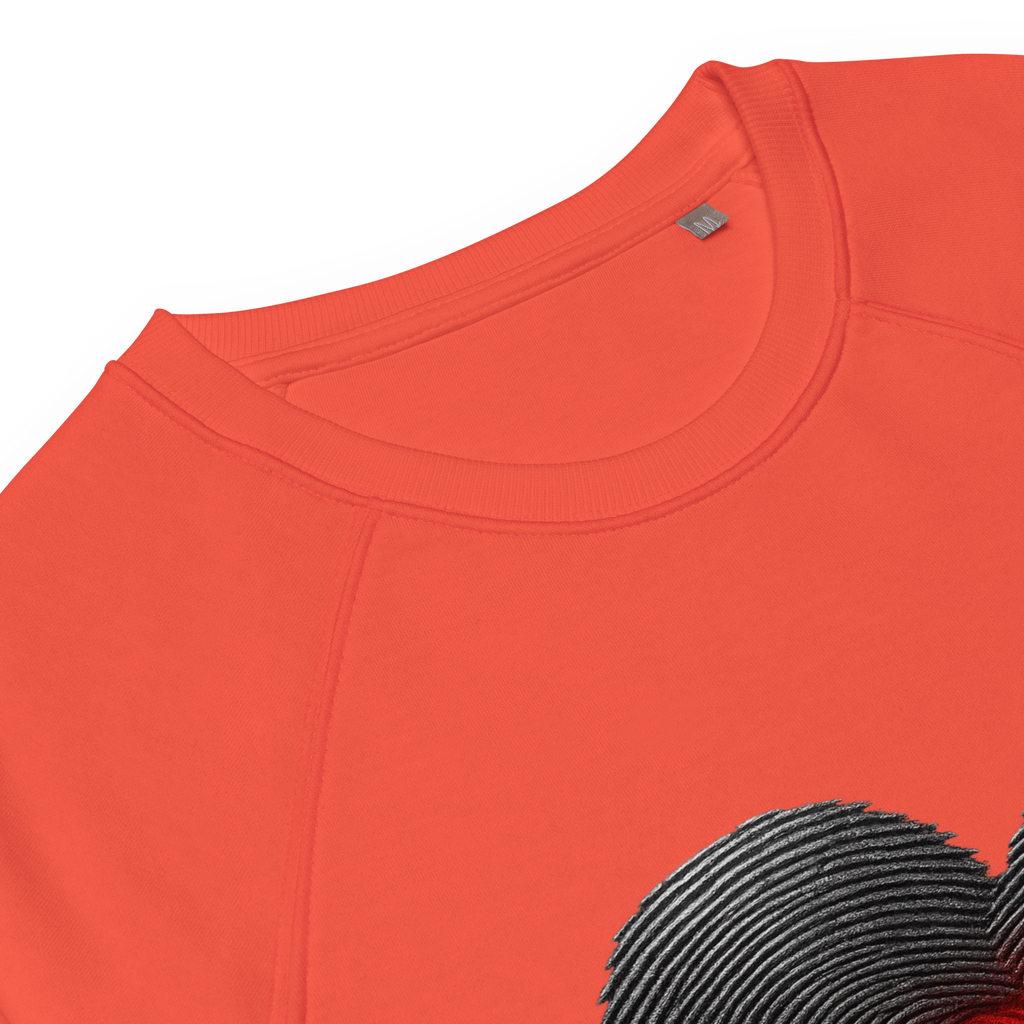 Organic Raglan Sweatshirt | Bloodline Code of Blood