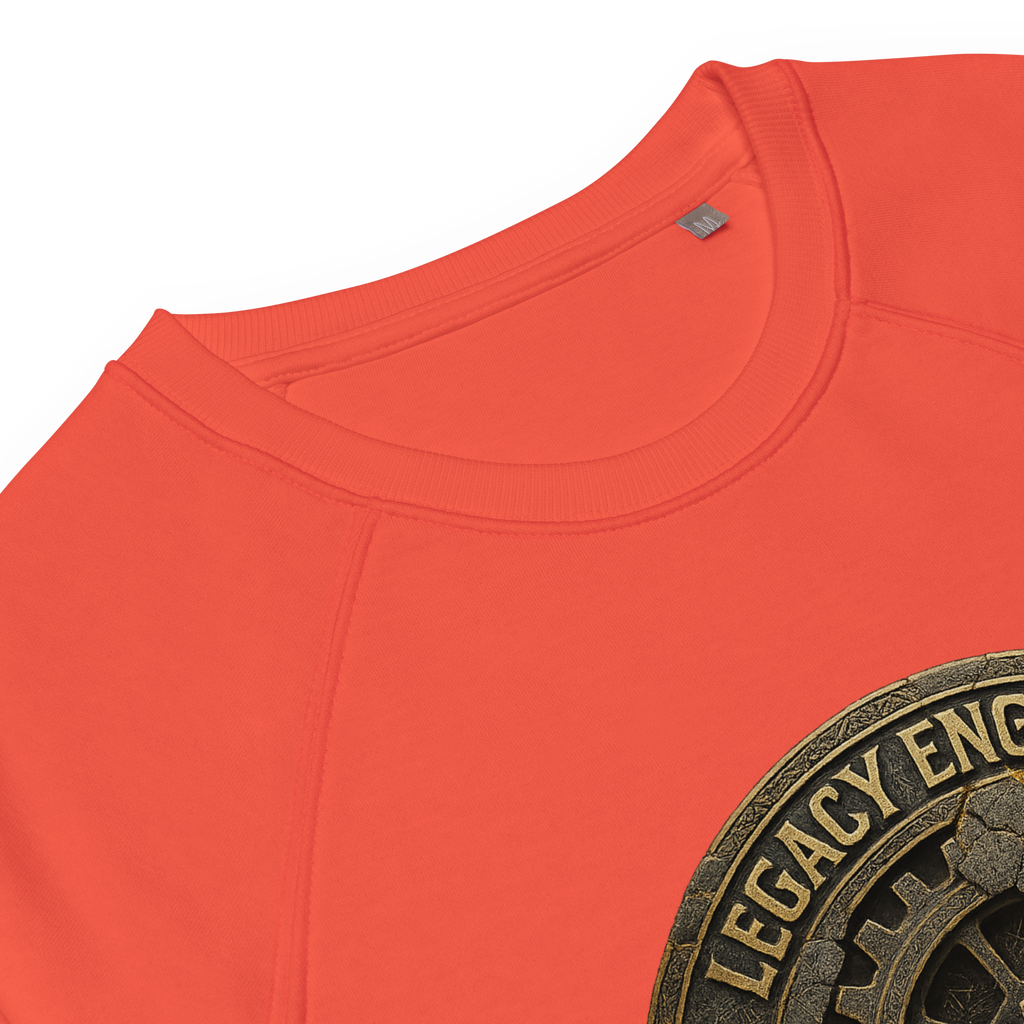 Organic Raglan Sweatshirt | Bloodline Legacy Engine