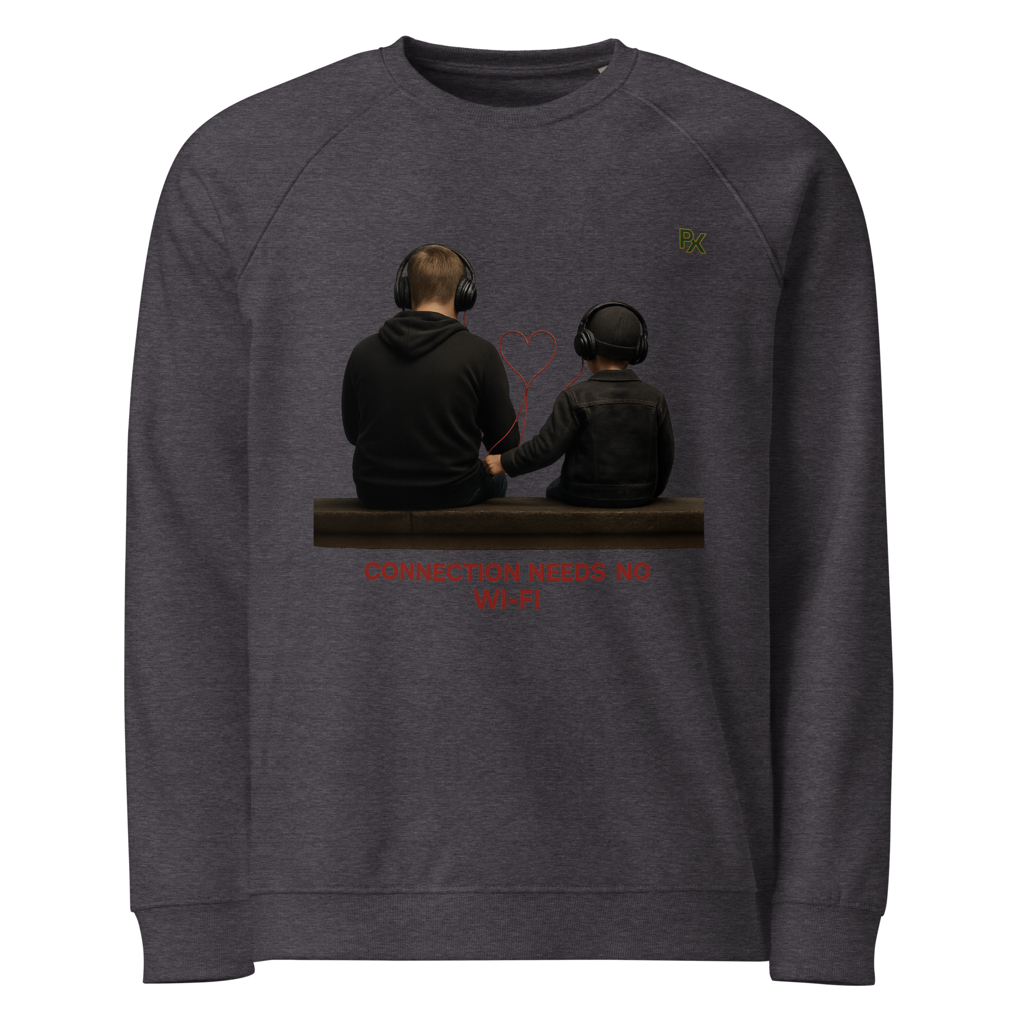 Organic Raglan Sweatshirt | Bloodline Connection