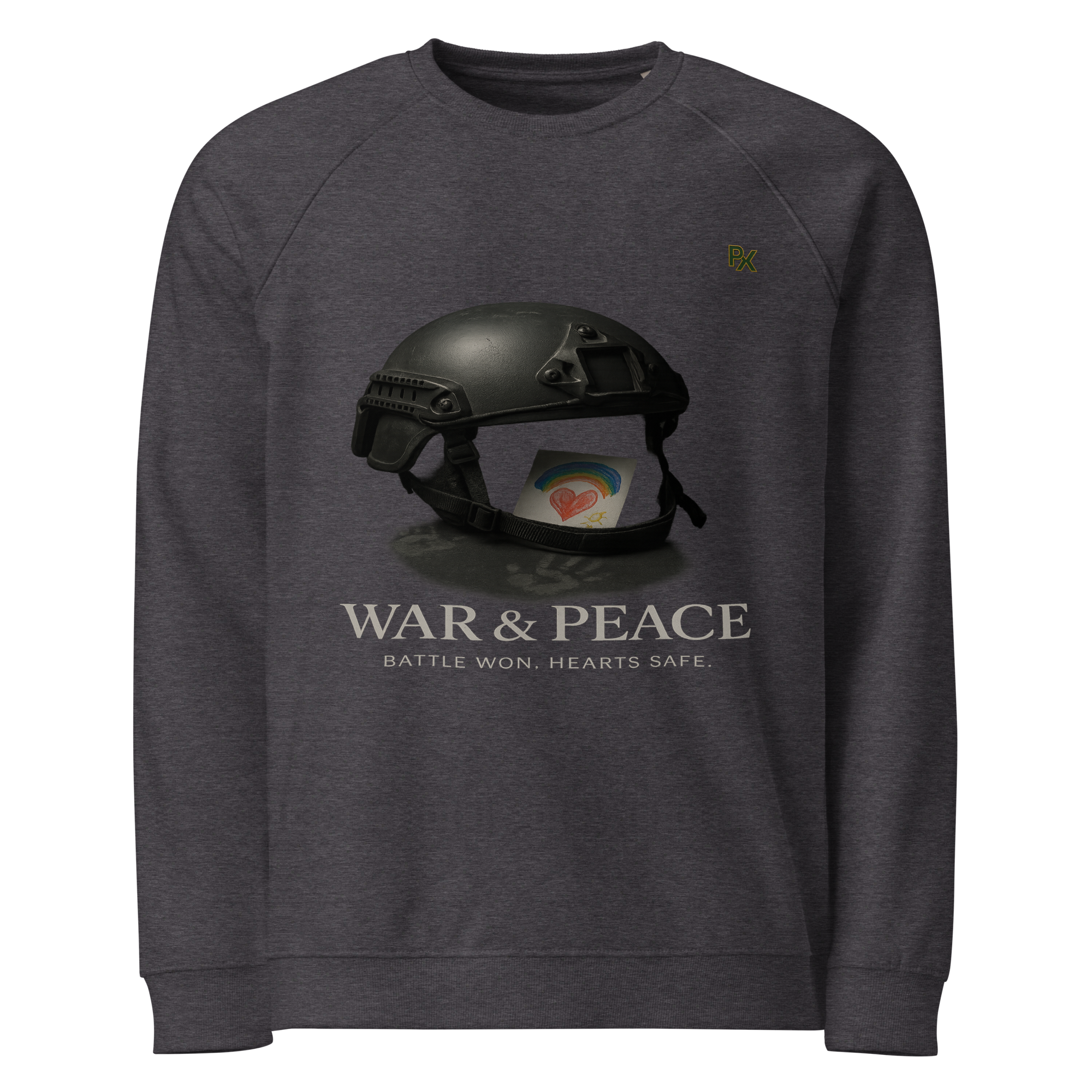 Organic Raglan Sweatshirt | Bloodline War&Peace
