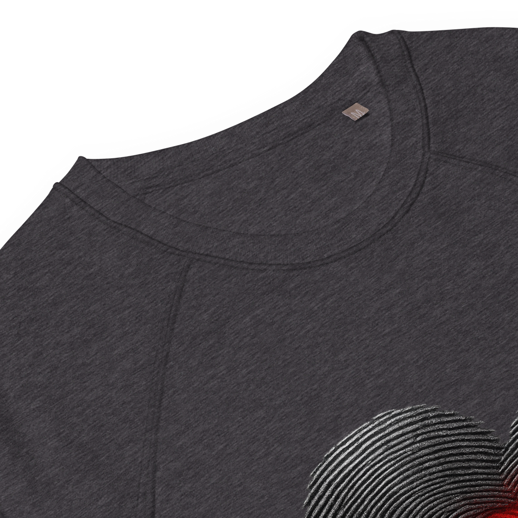 Organic Raglan Sweatshirt | Bloodline Code of Blood