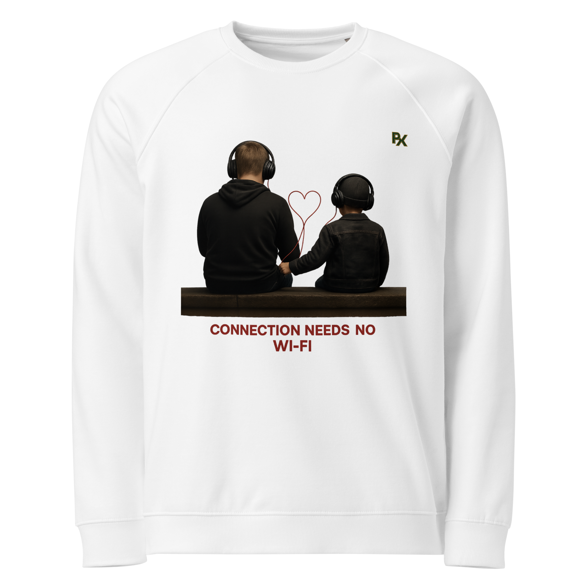 Organic Raglan Sweatshirt | Bloodline Connection