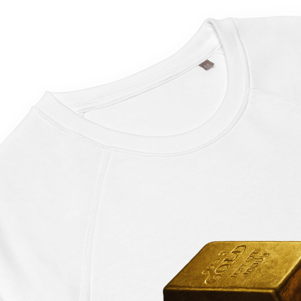 Organic Raglan Sweatshirt | Bloodline Gold