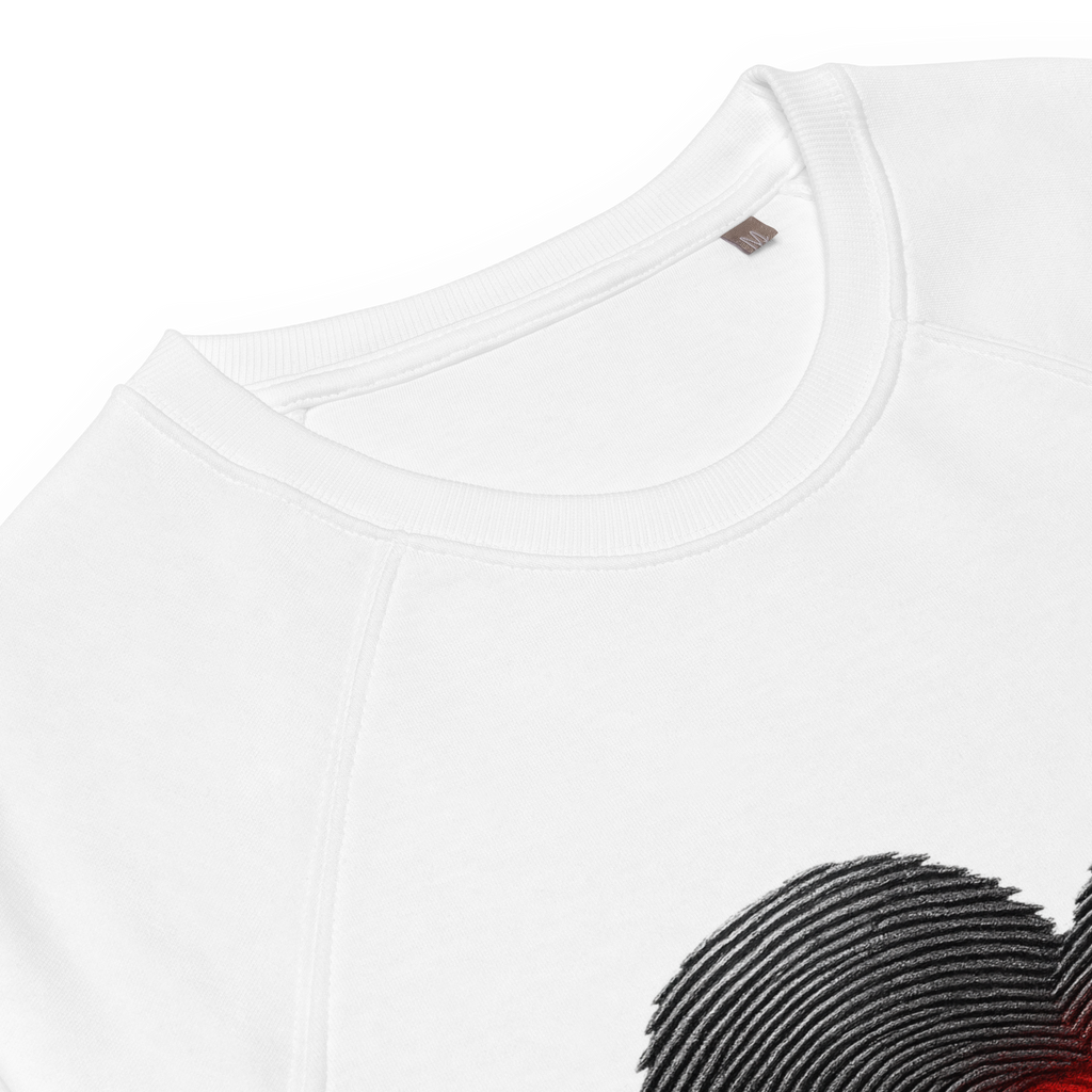 Organic Raglan Sweatshirt | Bloodline Code of Blood