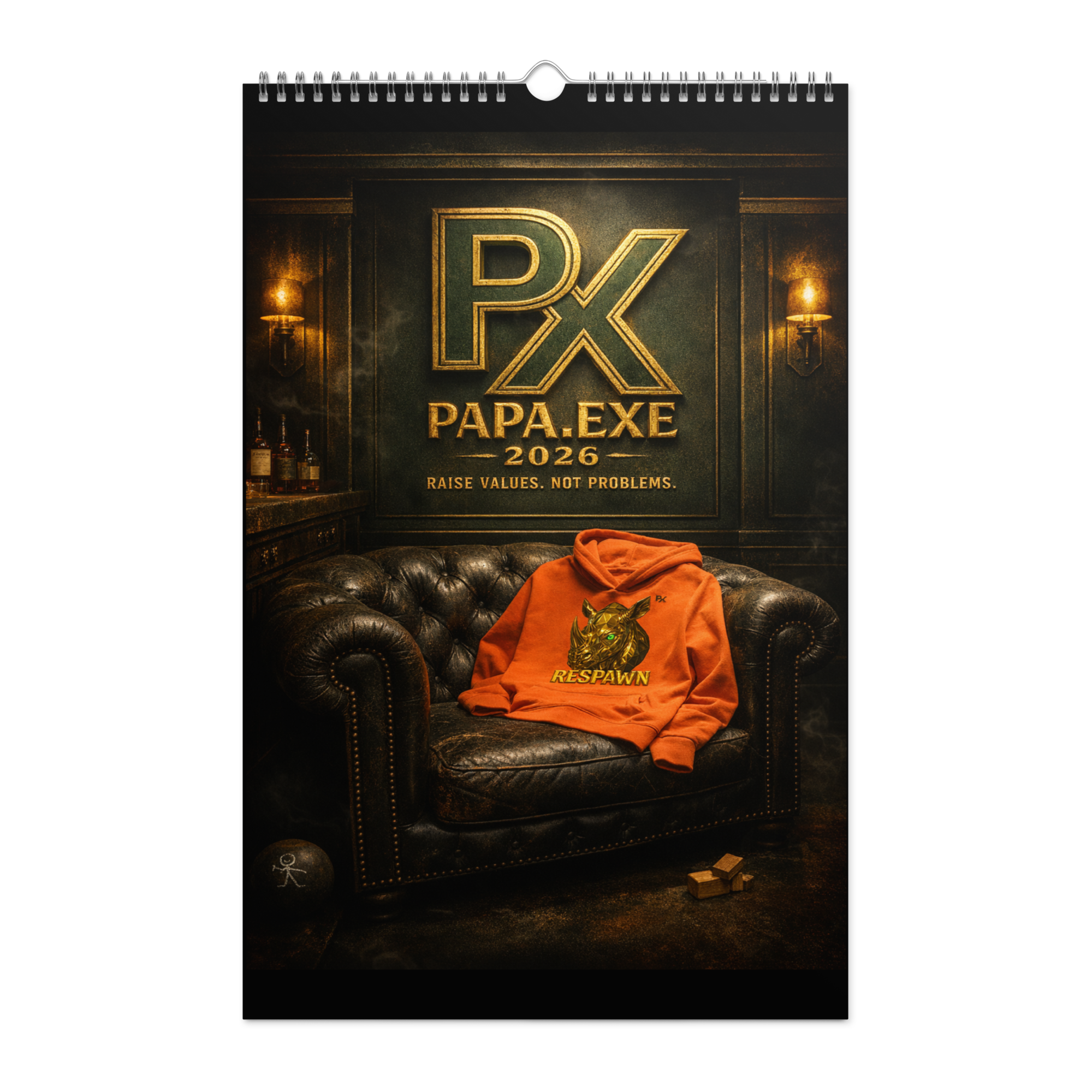 Wandkalender Papa.exe 2026