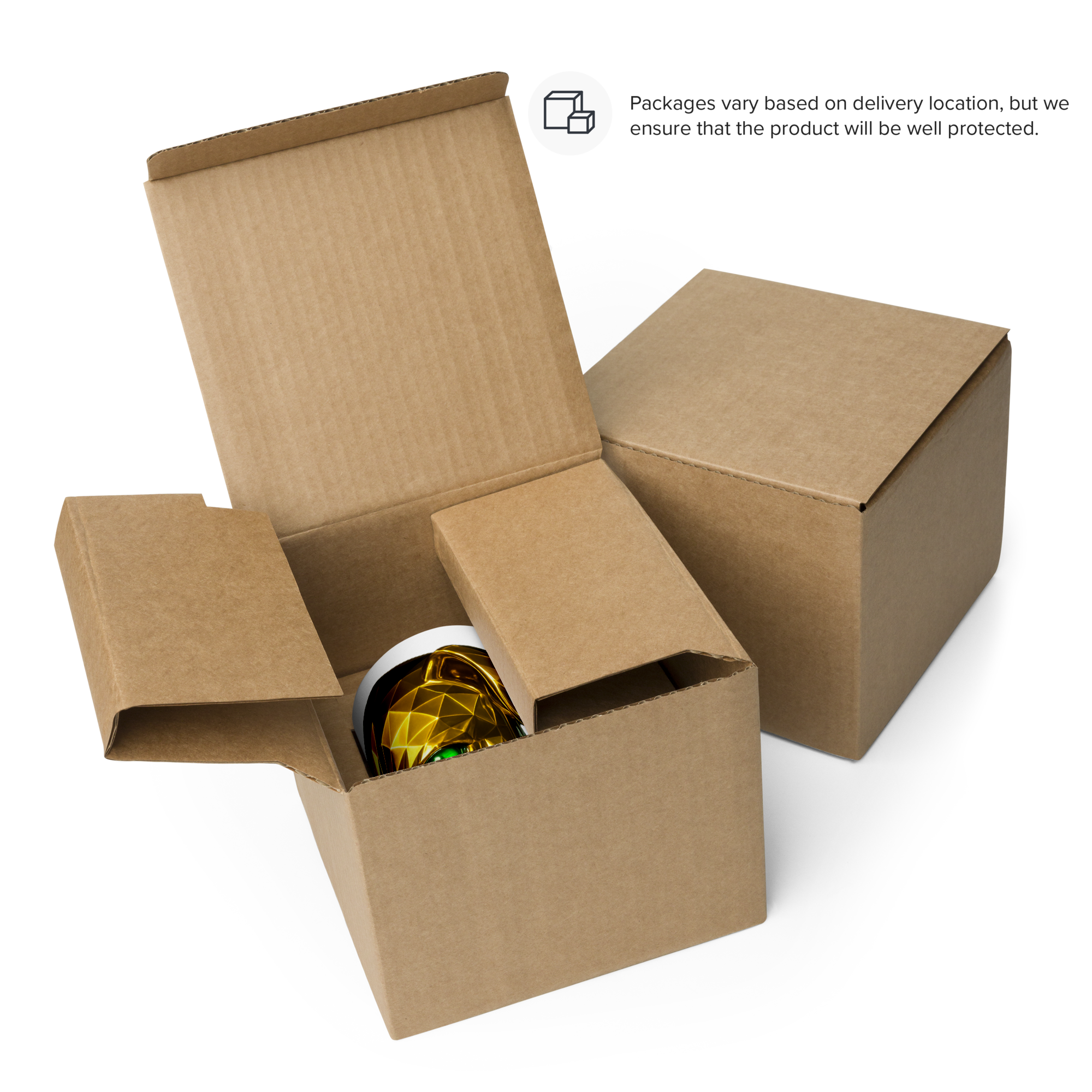 Weiße Tasse | Goldie Respawn Pit