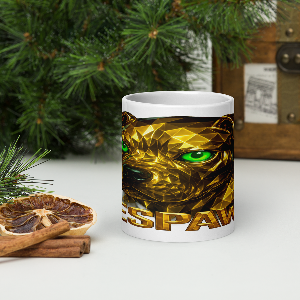 Weiße Tasse | Goldie Respawn Pit