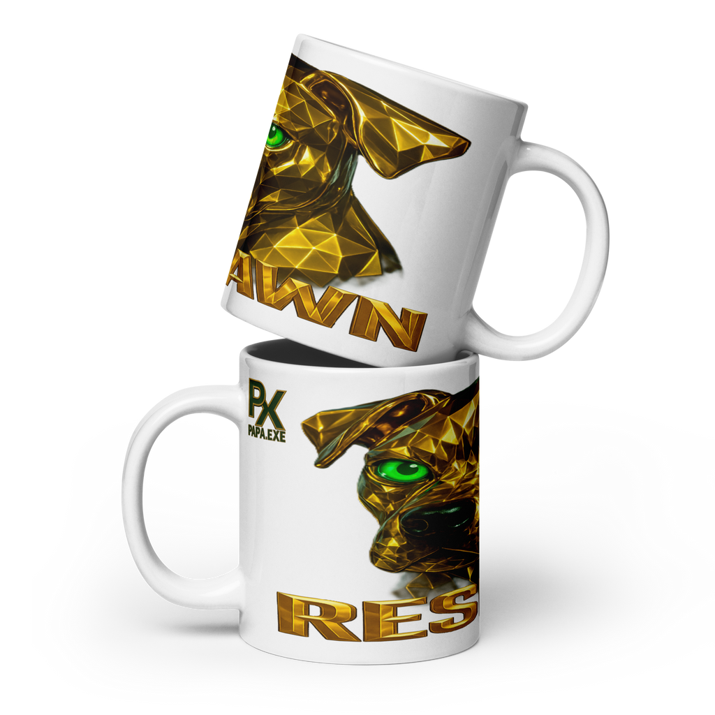 Weiße Tasse | Goldie Respawn Pit