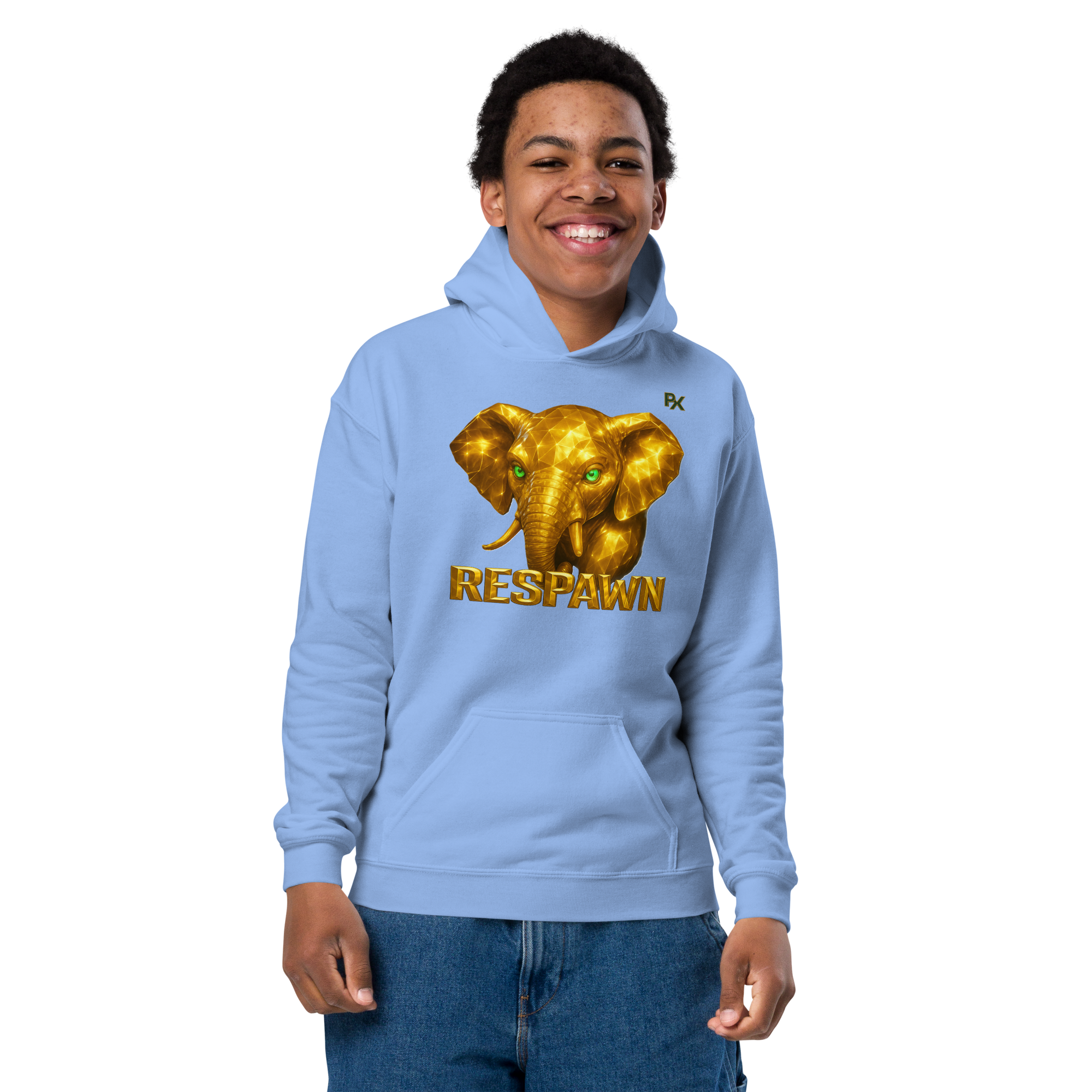 Heavy Blend Hoodie für Jugendliche | Goldie Respawn Dumbo