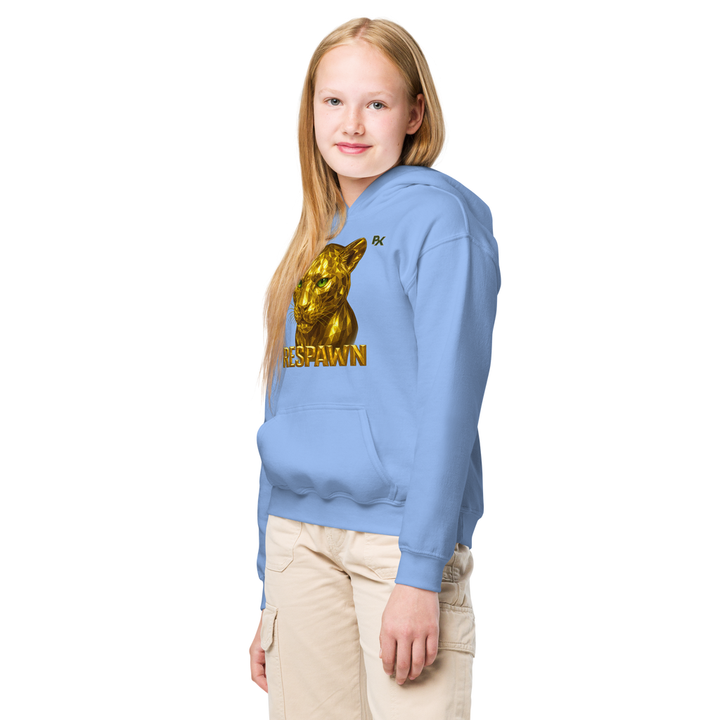 Heavy Blend Hoodie für Jugendliche | Goldie Respawn Tiger