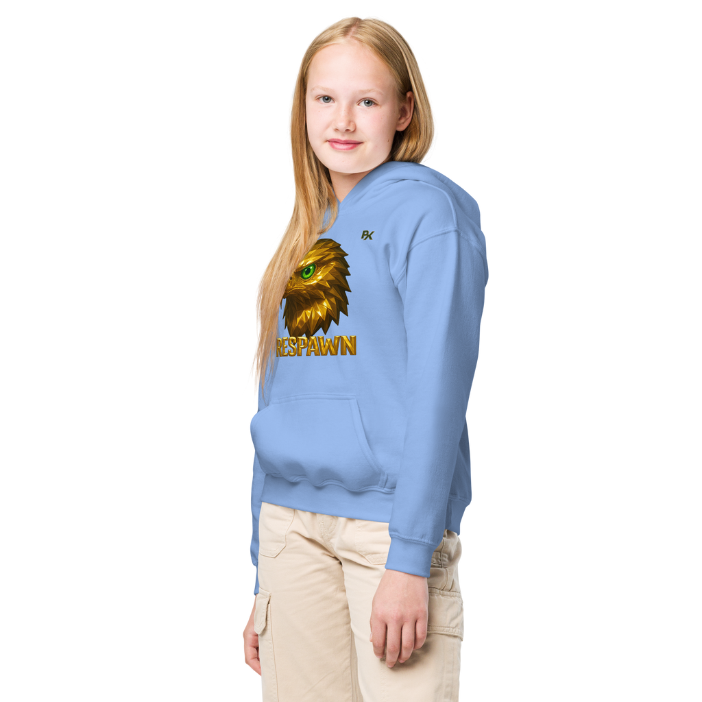 Heavy Blend Hoodie für Jugendliche | Goldie Respawn Eagly