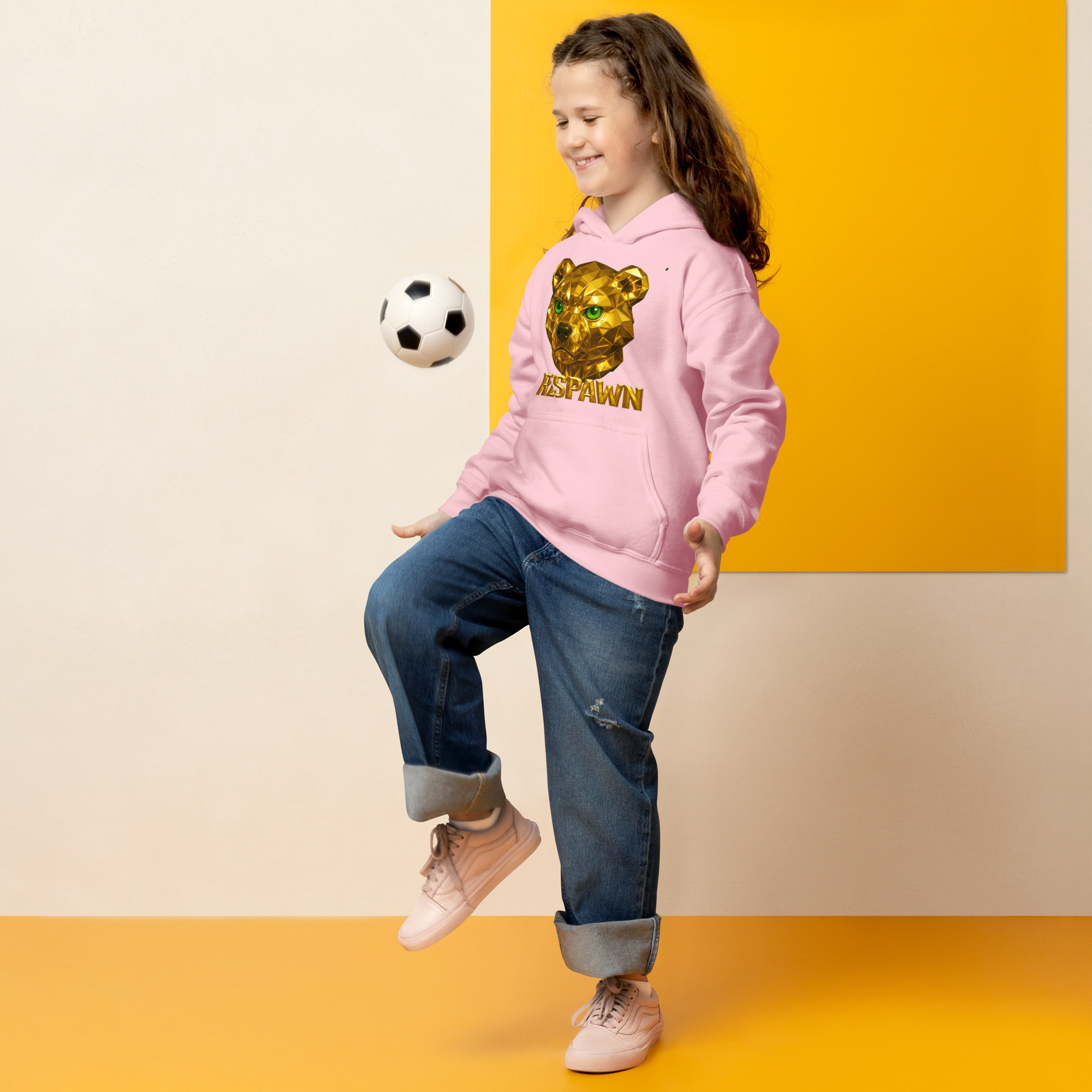 Heavy Blend Hoodie für Jugendliche | Goldie Respawn Ted