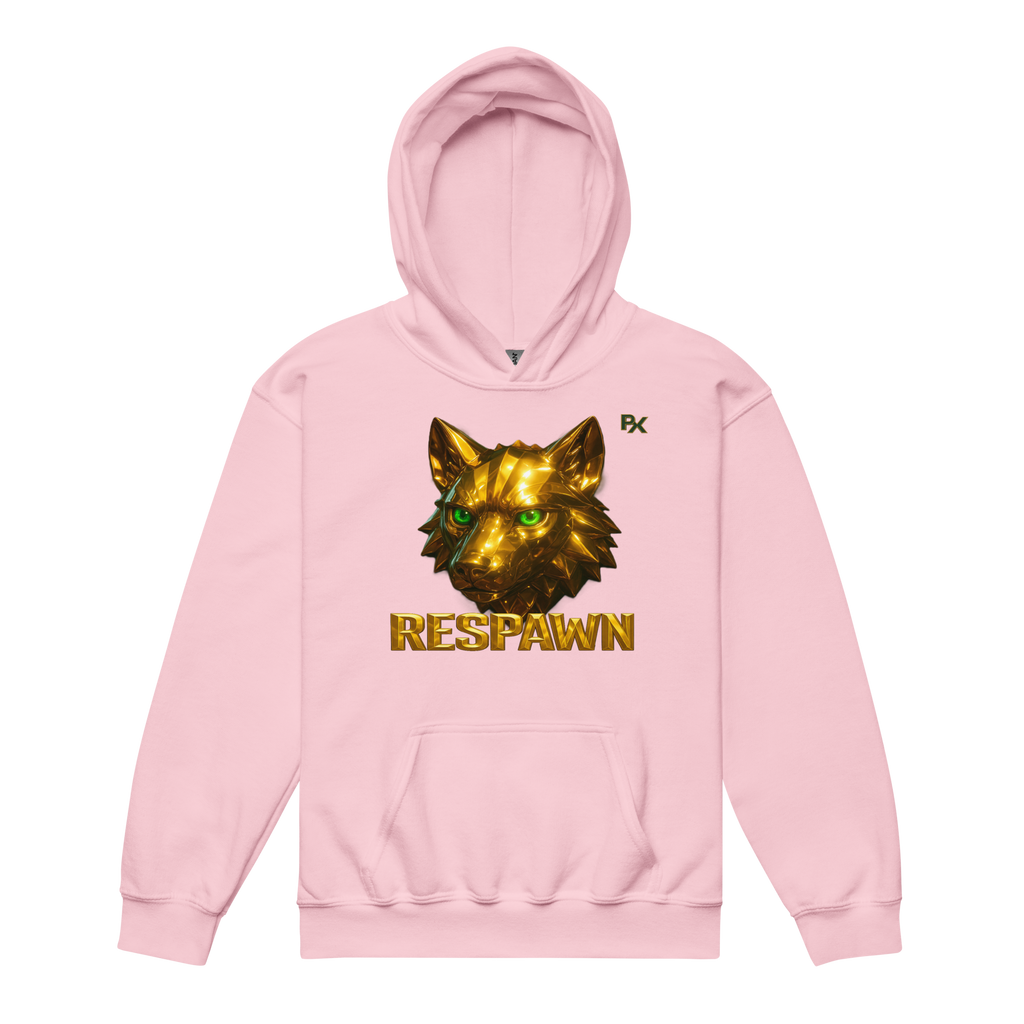 Heavy Blend Hoodie für Jugendliche | Goldie Respawn Wolf