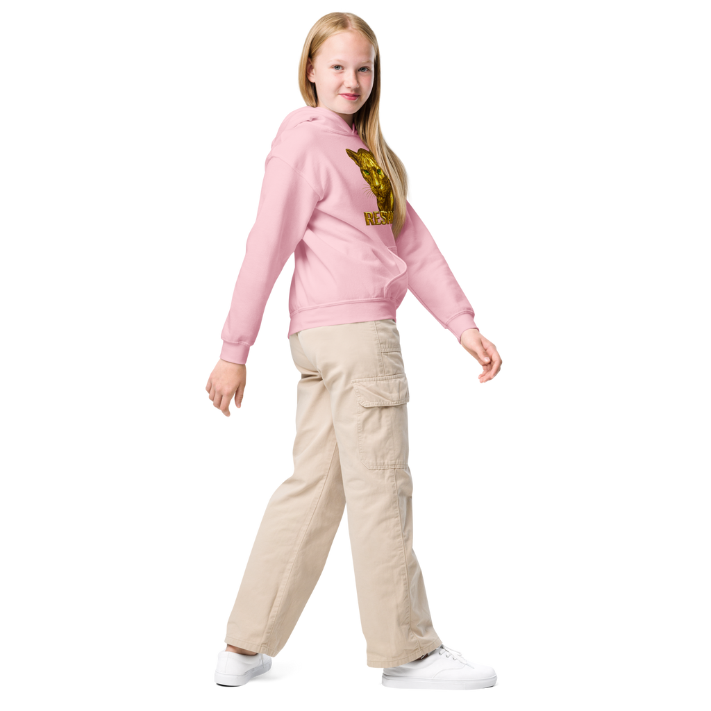 Heavy Blend Hoodie für Jugendliche | Goldie Respawn Tiger