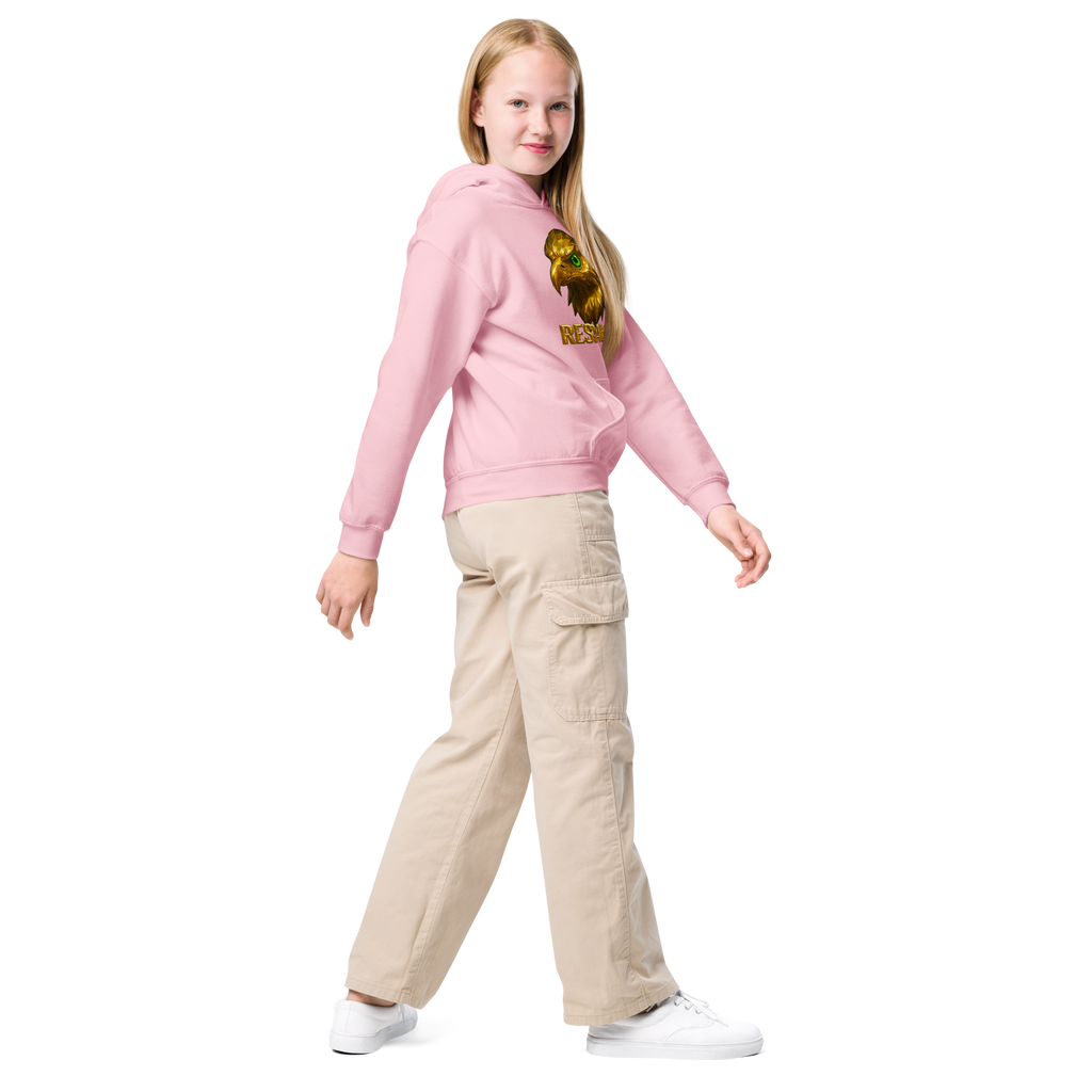 Heavy Blend Hoodie für Jugendliche | Goldie Respawn Eagly