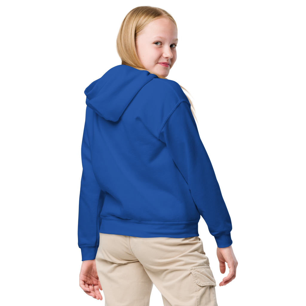 Heavy Blend Hoodie für Jugendliche | Goldie Respawn Eagly