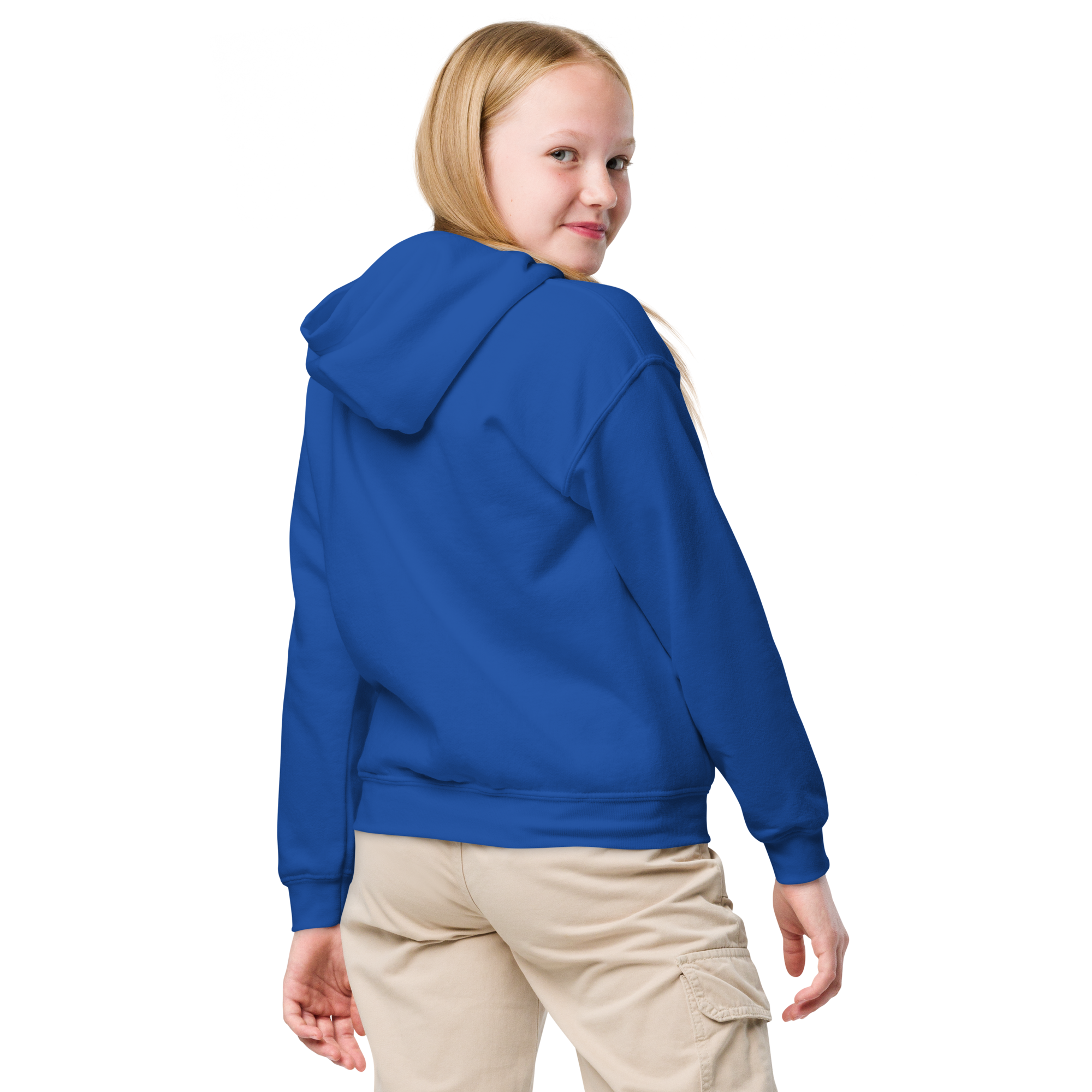 Heavy Blend Hoodie für Jugendliche | Goldie Respawn Eagly