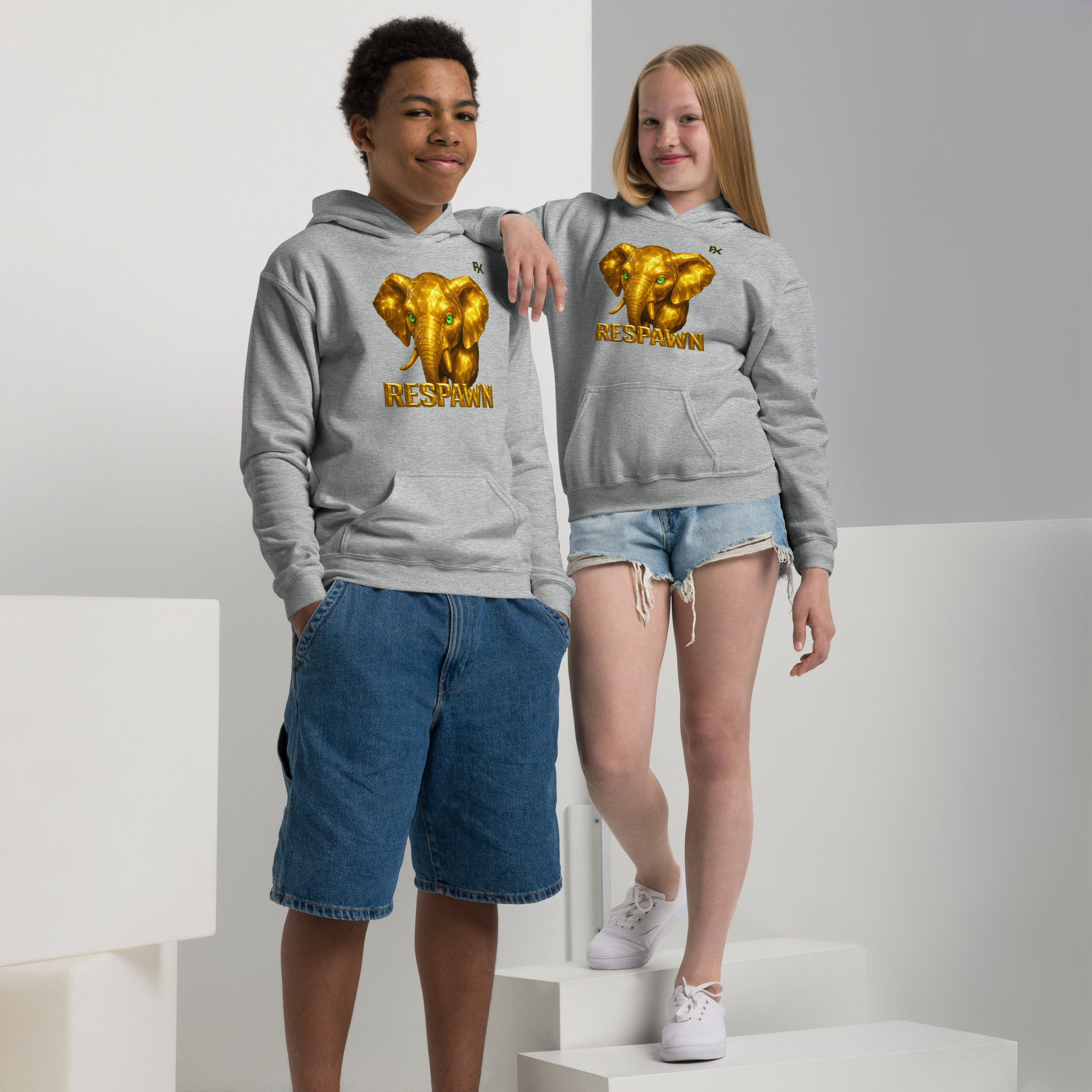 Heavy Blend Hoodie für Jugendliche | Goldie Respawn Dumbo