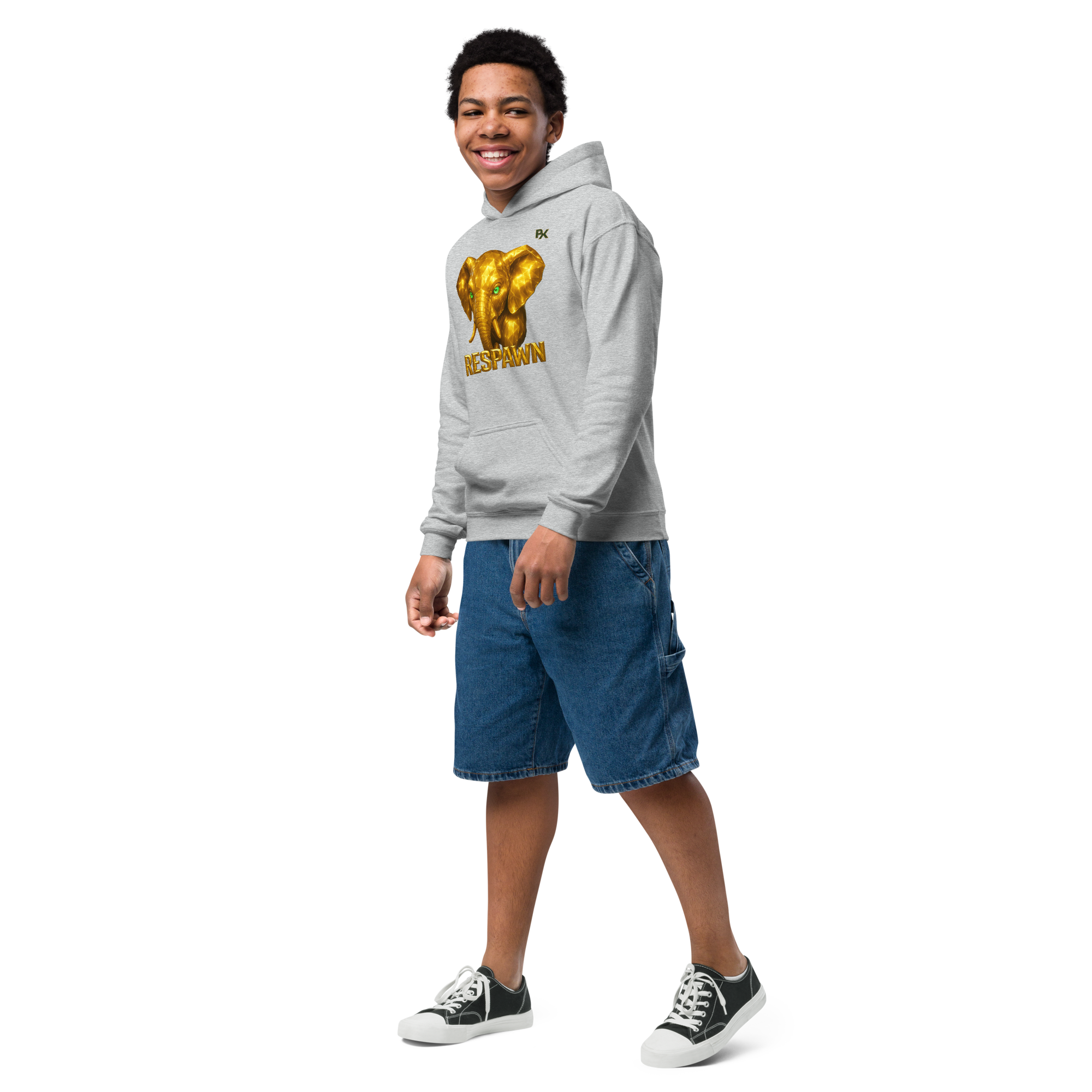 Heavy Blend Hoodie für Jugendliche | Goldie Respawn Dumbo