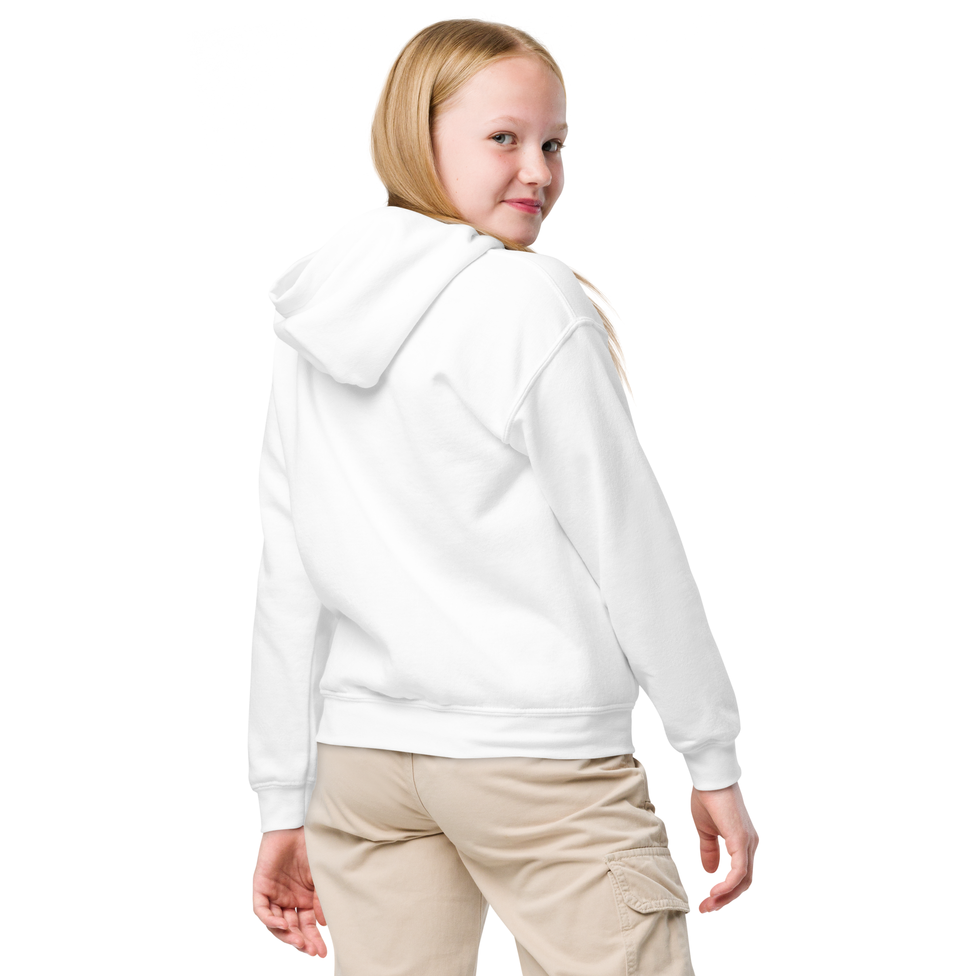 Heavy Blend Hoodie für Jugendliche | Goldie Respawn Tiger