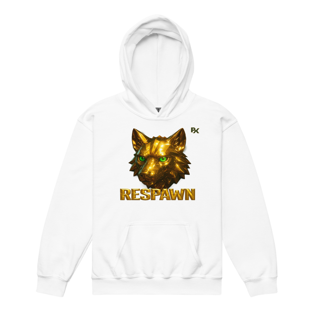 Heavy Blend Hoodie für Jugendliche | Goldie Respawn Wolf